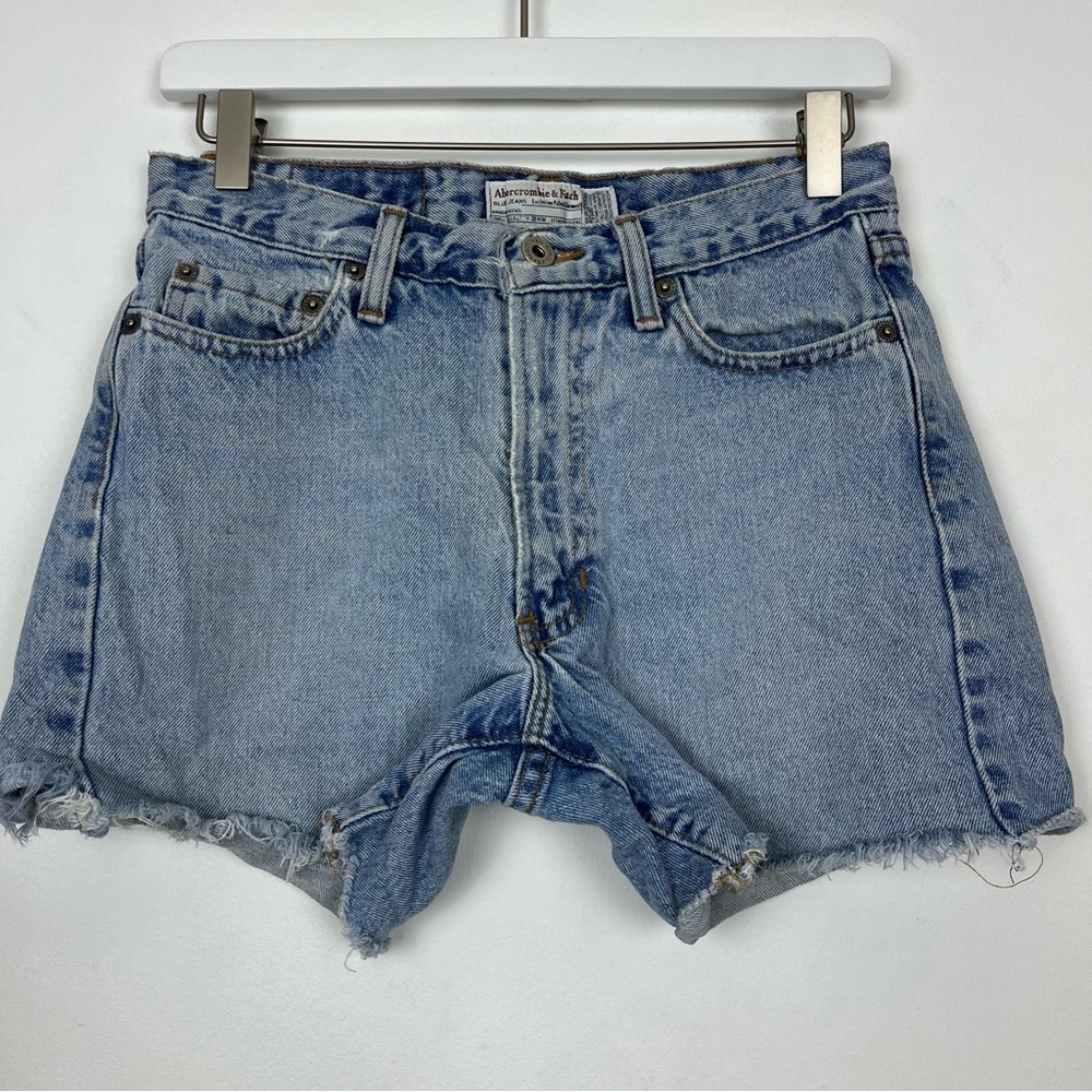 Vintage ‘90s Abercrombie and Fitch Jean Shorts Cutoff Y2K
